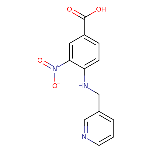 3-Nitro-4-[(3-pyridinylmethyl)amino]benzoic acid