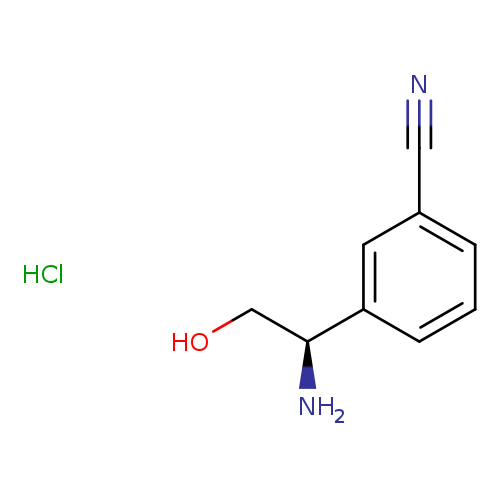 (R)-3-(1-Amino-2-hydroxyethyl)benzonitrile hydrochloride