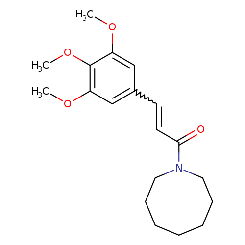2-Propen-1-one, 1-(hexahydro-1(2H)-azocinyl)-3-(3,4,5-trimethoxyphenyl)-