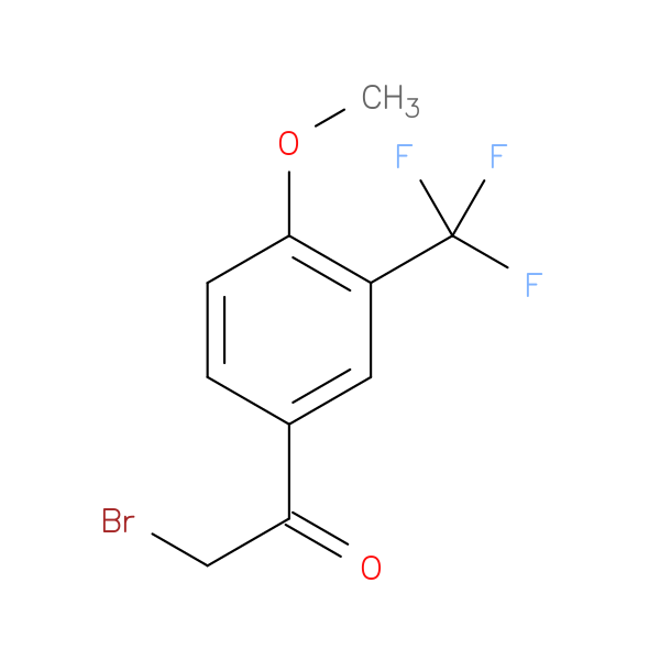 4-Methoxy-3-(trifluoromethyl)phenacyl bromide