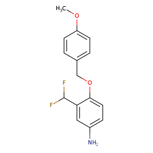 3-(Difluoromethyl)-4-((4-methoxybenzyl)oxy)aniline
