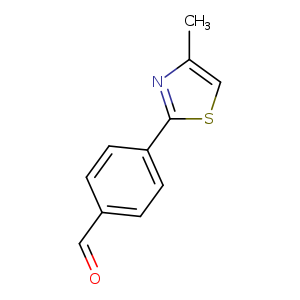 4-(4-Methyl-1,3-thiazol-2-yl)benzaldehyde