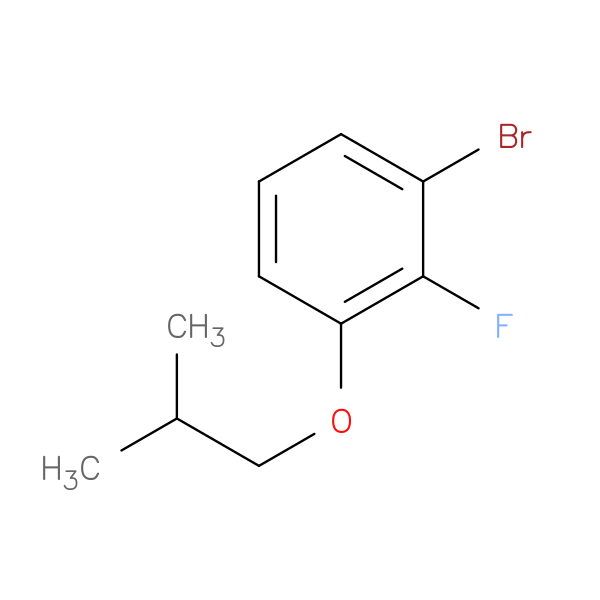 1-bromo-2-fluoro-3-(2-methylpropoxy)benzene