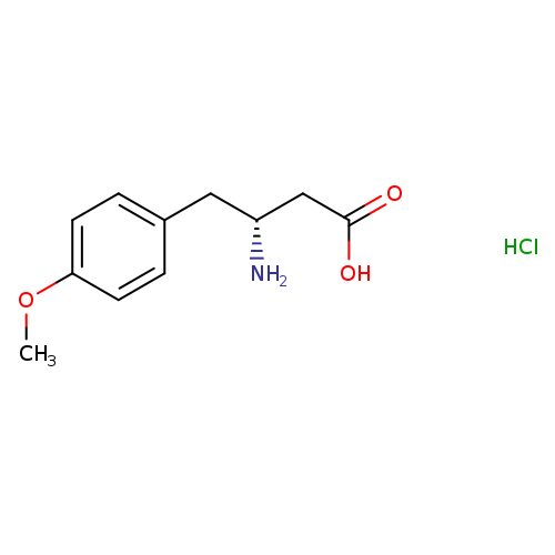 Benzenebutanoic acid, β-amino-4-methoxy-, hydrochloride (1:1), (βR)-