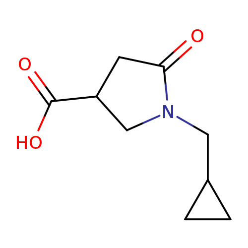1-(Cyclopropylmethyl)-5-oxopyrrolidine-3-carboxylic Acid