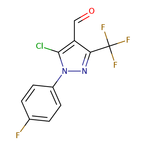 5-Chloro-1-(4-fluorophenyl)-3-(trifluoromethyl)-1h-pyrazole-4-carbaldehyde