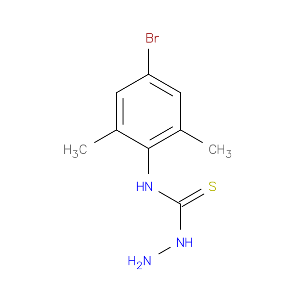 Hydrazinecarbothioamide, N-(4-bromo-2,6-dimethylphenyl)-