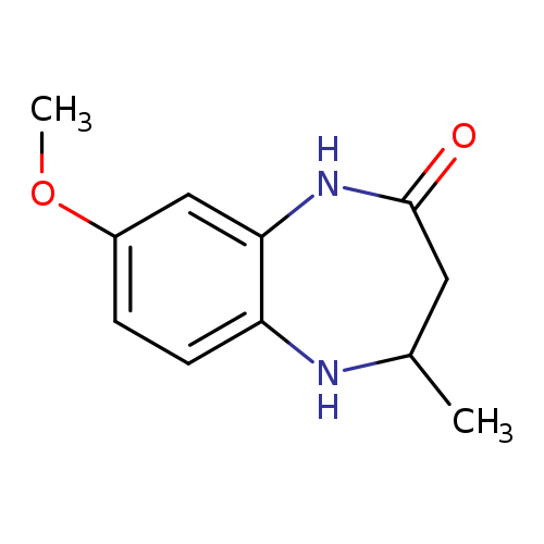 8-methoxy-4-methyl-2,3,4,5-tetrahydro-1H-1,5-benzodiazepin-2-one