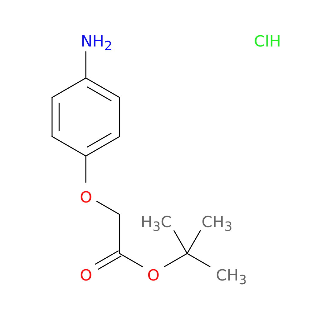 tert-butyl 2-(4-aminophenoxy)acetate hydrochloride