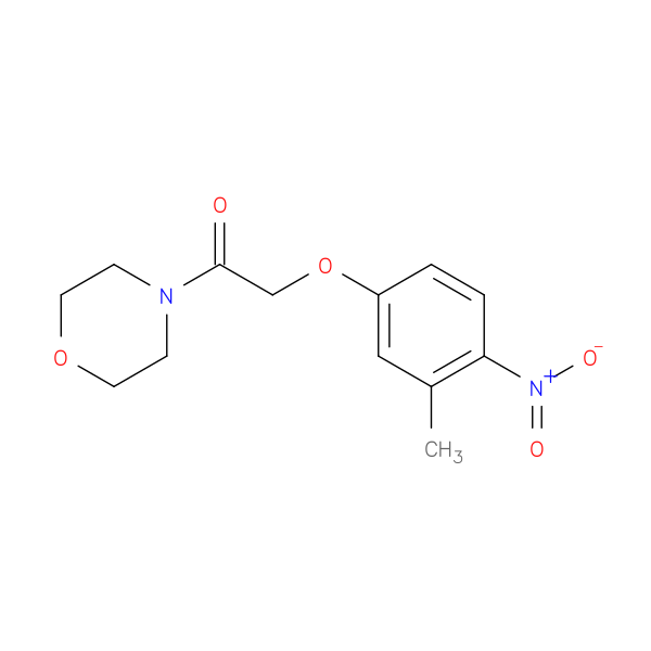 4-[(3-Methyl-4-nitrophenoxy)acetyl]morpholine