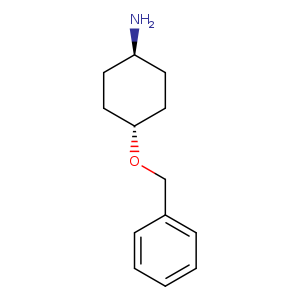 Cyclohexanamine, 4-(phenylmethoxy)-, trans-