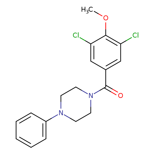 1-(3,5-dichloro-4-methoxybenzoyl)-4-phenylpiperazine