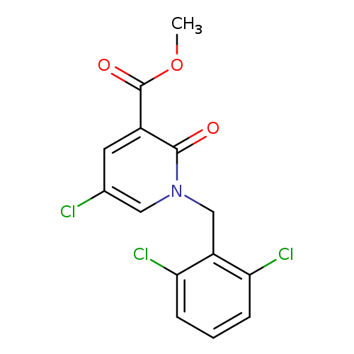 methyl 5-chloro-1-[(2,6-dichlorophenyl)methyl]-2-oxo-1,2-dihydropyridine-3-carboxylate