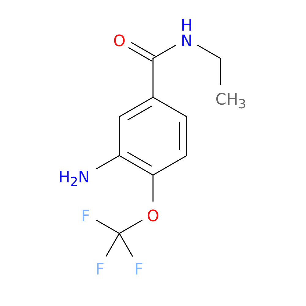 3-Amino-N-ethyl-4-(trifluoromethoxy)benzamide