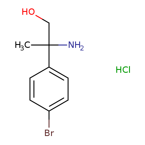 2-Amino-2-(4-bromophenyl)propan-1-ol hydrochloride