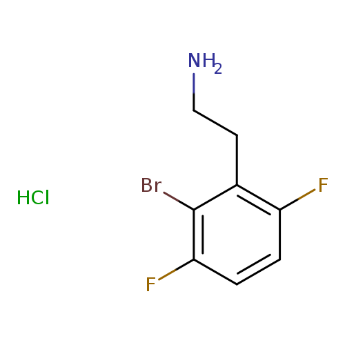 2-(2-bromo-3,6-difluorophenyl)ethan-1-amine hydrochloride