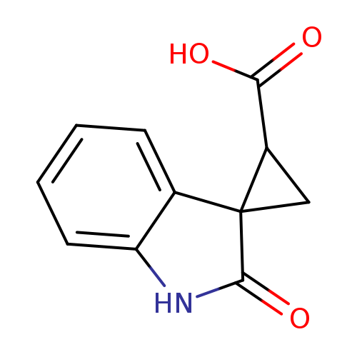 2'-Oxospiro[cyclopropane-1,3'-indoline]-2-carboxylic acid