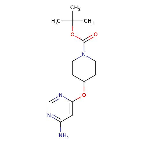 4-(6-Amino-pyrimidin-4-yloxy)-piperidine-1-carboxylic acid tert-butyl ester