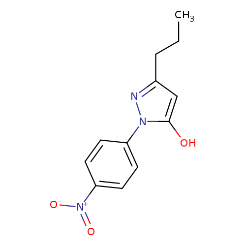 1-(4-Nitrophenyl)-3-propyl-1h-pyrazol-5-ol