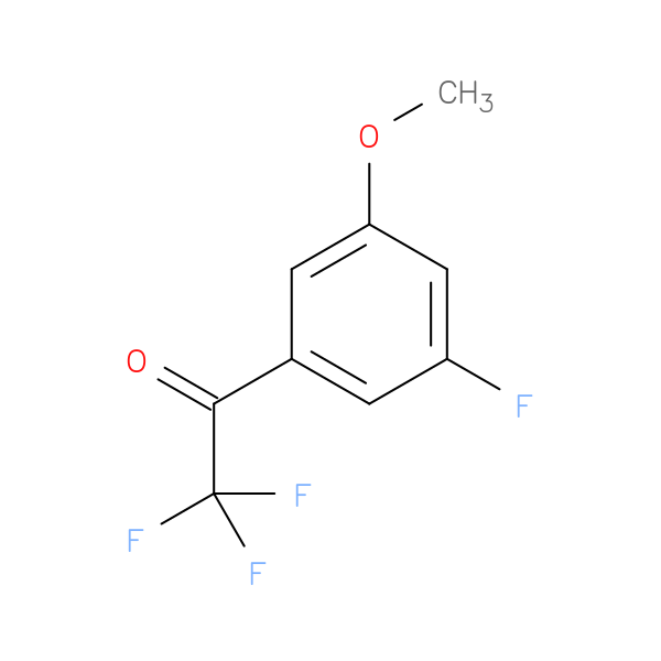 Ethanone, 2,2,2-trifluoro-1-(3-fluoro-5-methoxyphenyl)-
