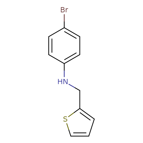 4-bromo-N-(thiophen-2-ylmethyl)aniline