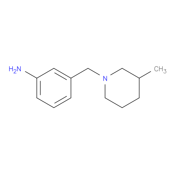3-((3-Methylpiperidin-1-yl)methyl)aniline