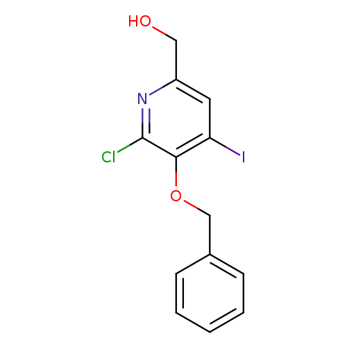[5-(Benzyloxy)-6-chloro-4-iodopyridin-2-yl]methanol