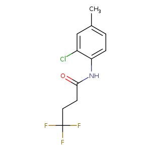 N-(2-chloro-4-methylphenyl)-4,4,4-trifluorobutanamide
