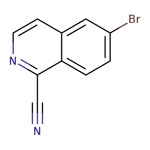 6-bromo-1-isoquinolinecarbonitrile