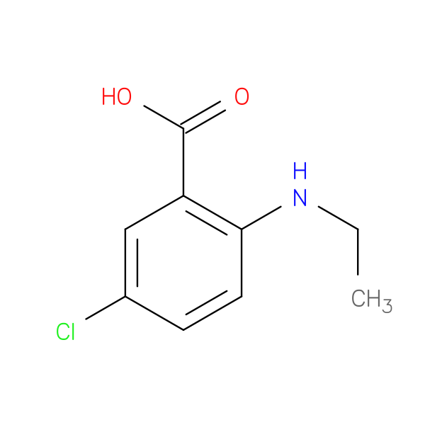 5-chloro-2-(ethylamino)benzoic acid