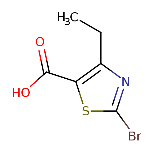 5-Thiazolecarboxylic acid, 2-bromo-4-ethyl-