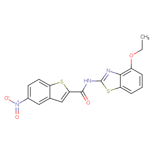 N-(4-ethoxy-1,3-benzothiazol-2-yl)-5-nitro-1-benzothiophene-2-carboxamide