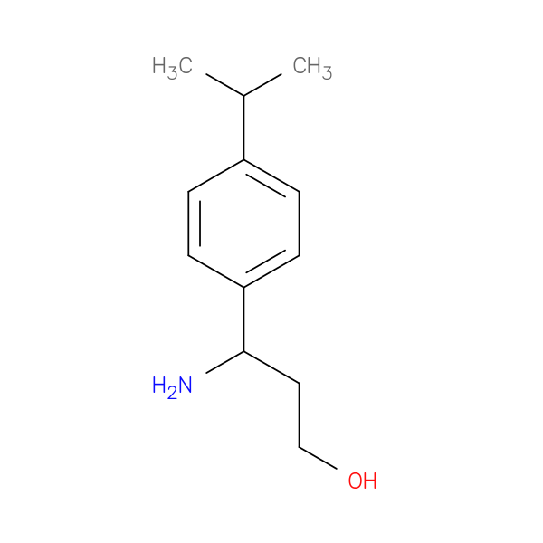 3-Amino-3-(4-isopropyl-phenyl)-propan-1-ol