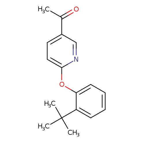 5-Acetyl-2-(2-tert-butylphenoxy) pyridine