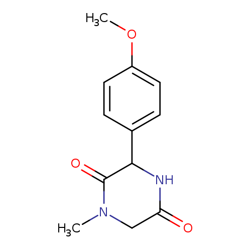 3-(4-METHOXYPHENYL)-1-METHYLPIPERAZINE-2,5-DIONE