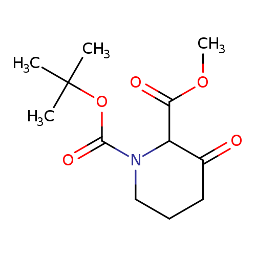 1,2-Piperidinedicarboxylic acid, 3-oxo-, 1-(1,1-dimethylethyl) 2-methyl ester