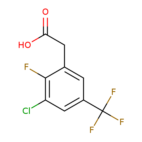 BENZENEACETIC ACID, 3-CHLORO-2-FLUORO-5-(TRIFLUOROMETHYL)-