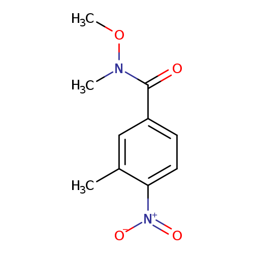 N-methoxy-N,3-dimethyl-4-nitrobenzamide
