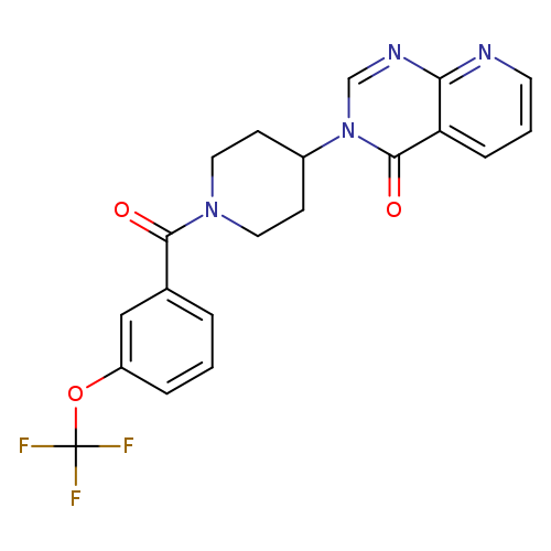 3-{1-[3-(trifluoromethoxy)benzoyl]piperidin-4-yl}-3H,4H-pyrido[2,3-d]pyrimidin-4-one