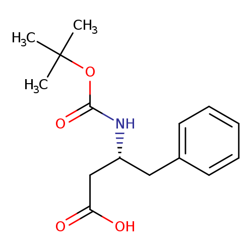 Benzenebutanoic acid, β-[[(1,1-dimethylethoxy)carbonyl]amino]-, (βR)-