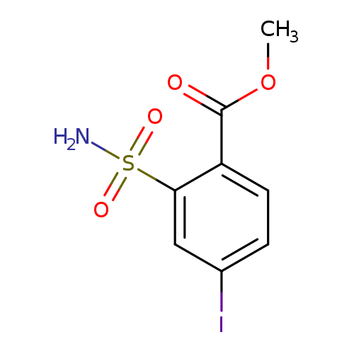 Benzoic acid, 2-(aminosulfonyl)-4-iodo-, methyl ester