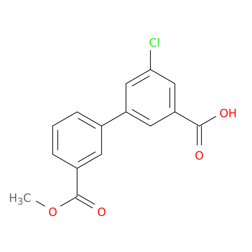 5-Chloro-3-(3-methoxycarbonylphenyl)benzoic acid