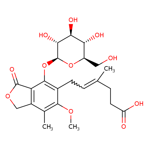 Mycophenolic Acid Phenolic b-D-Glucoside