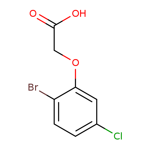 2-Bromo-5-chlorophenoxyacetic acid