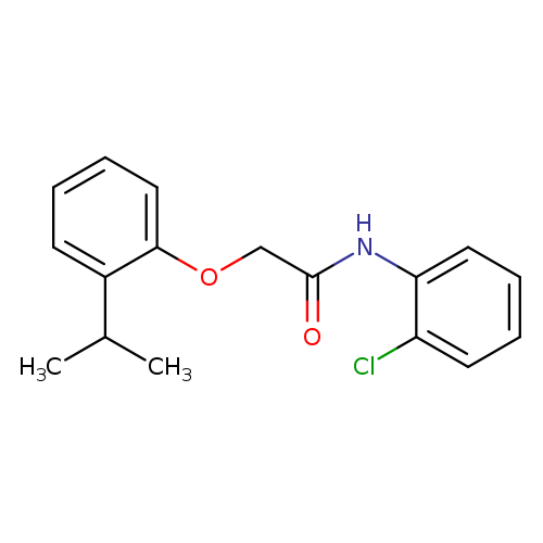 N-(2-chlorophenyl)-2-(2-isopropylphenoxy)acetamide