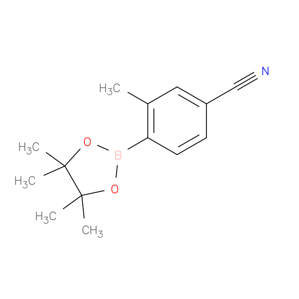 3-Methyl-4-(4,4,5,5-tetramethyl-1,3,2-dioxaborolan-2-yl)benzonitrile