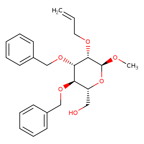 α-D-Mannopyranoside, methyl 3,4-bis-O-(phenylmethyl)-2-O-2-propen-1-yl-