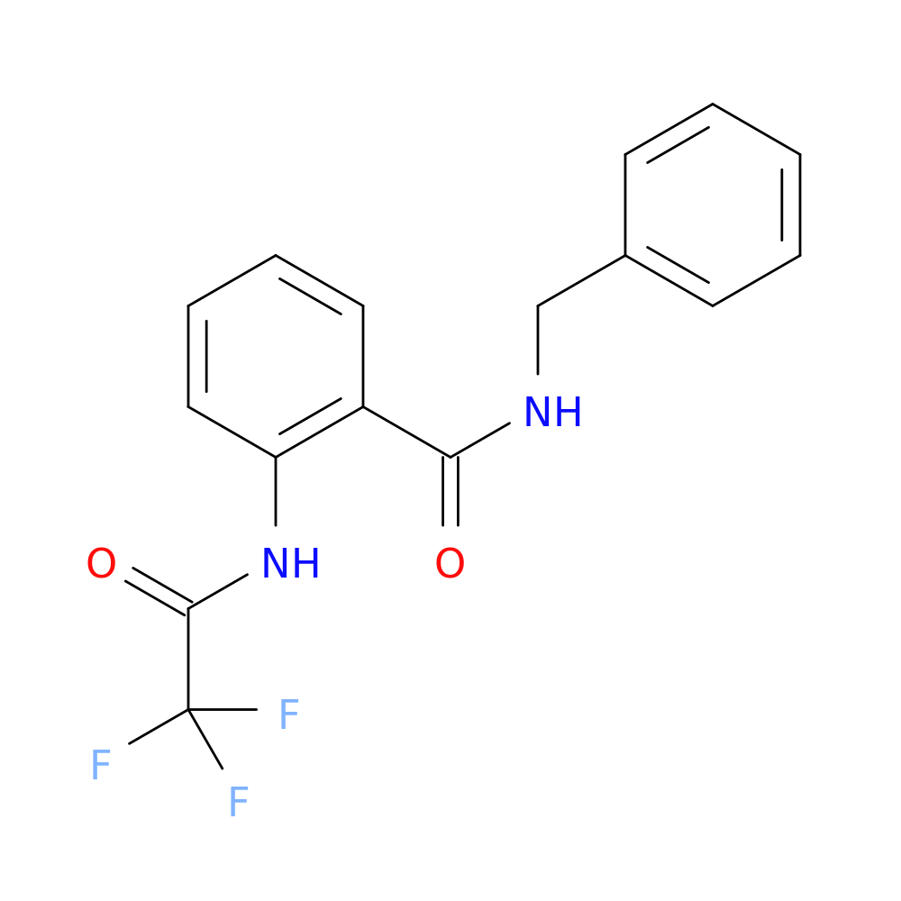 N-benzyl-2-[(trifluoroacetyl)amino]benzamide