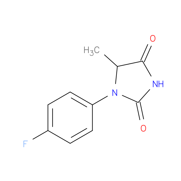 1-(4-fluorophenyl)-5-methylimidazolidine-2,4-dione