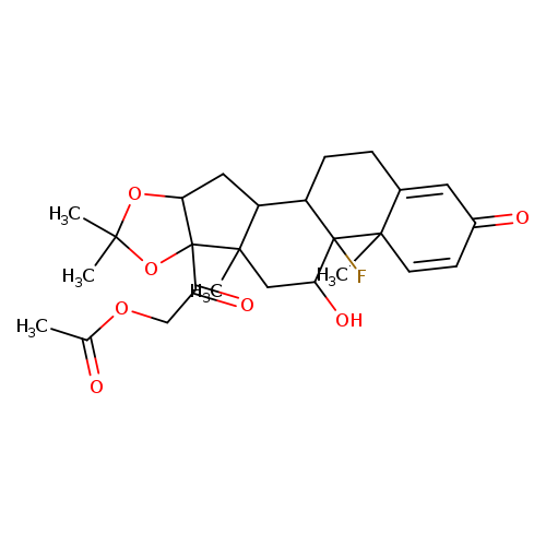Triamcinolone acetonide 21-acetate